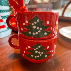 Christmas tree mug, vintage pattern by WAECHTERSBACH